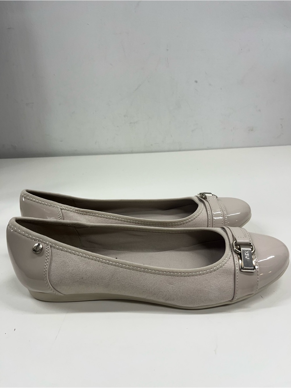 Anne Klein Sport Able Women's Ballet Flats in Cream Size 9
